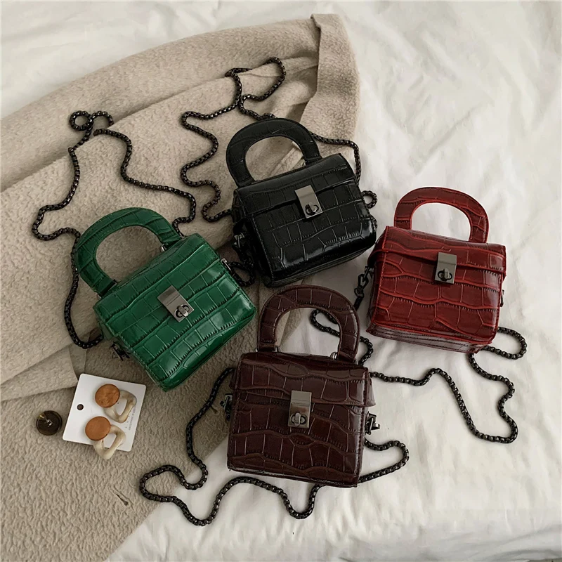 2020 новый ретро камень шаблон портативная коробка сумка мессенджер сумки на плечо