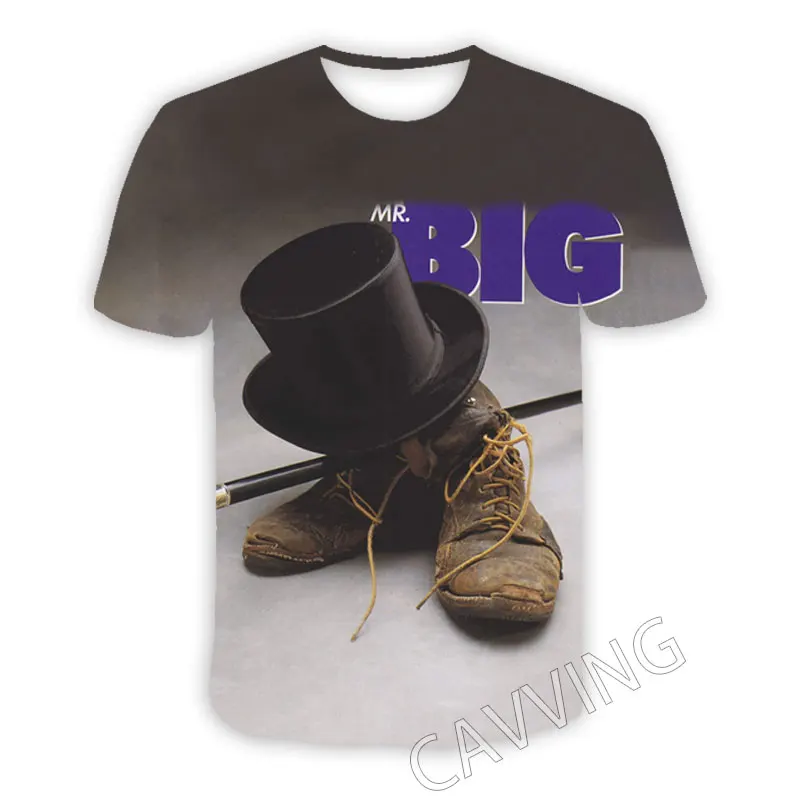 Футболки CAVVING с 3D принтом Mr.Big повседневные футболки в стиле хип-хоп