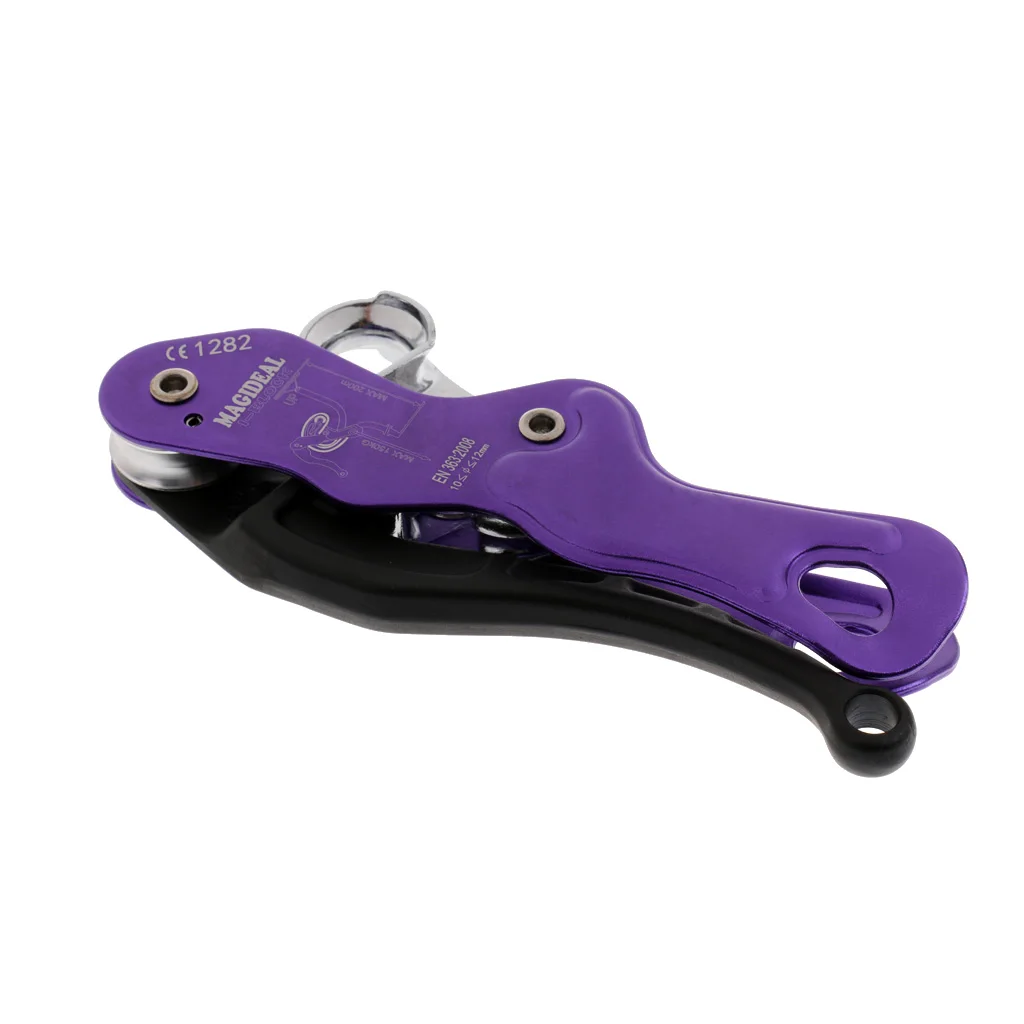

Climbing Stop Descender, Anti-panic Belay Device For 10 12 Mm