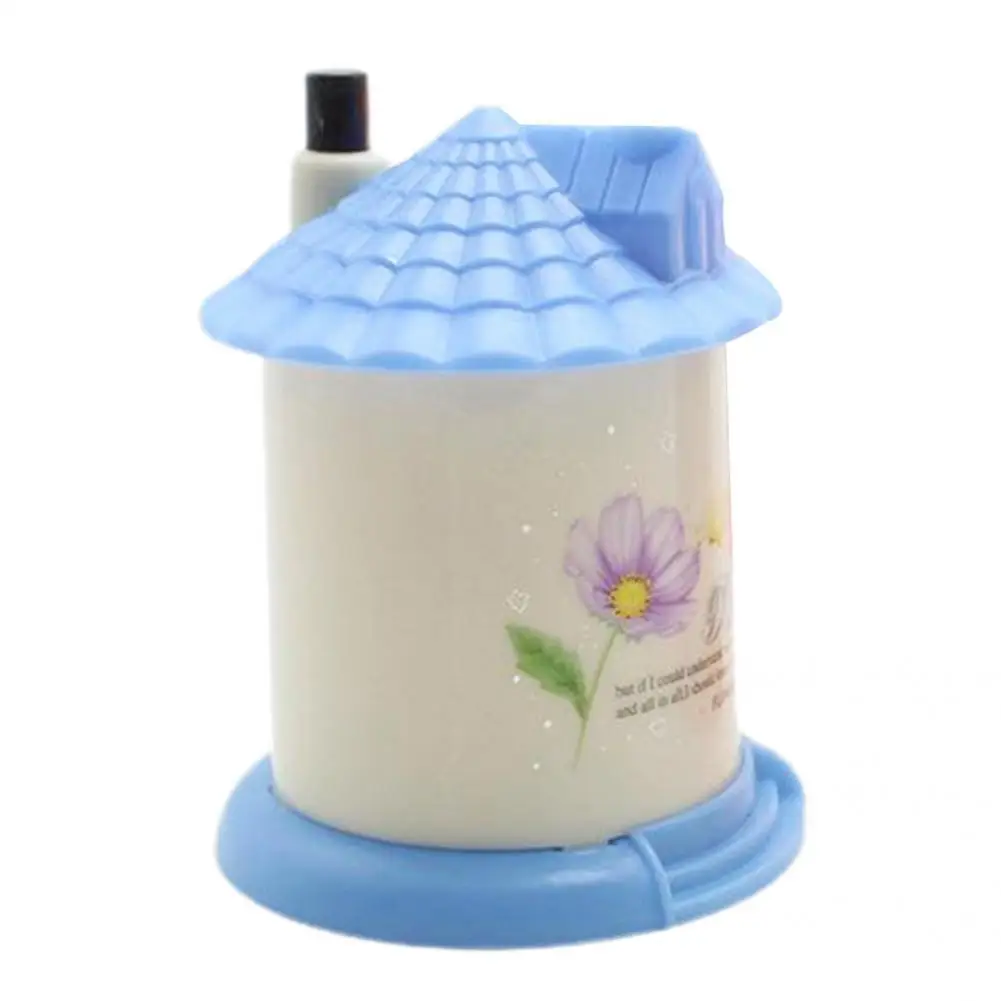 

Безопасная настольная коробка для зубочисток премиум-класса компактный держатель для зубочисток с мультяшным узором дома для кухни