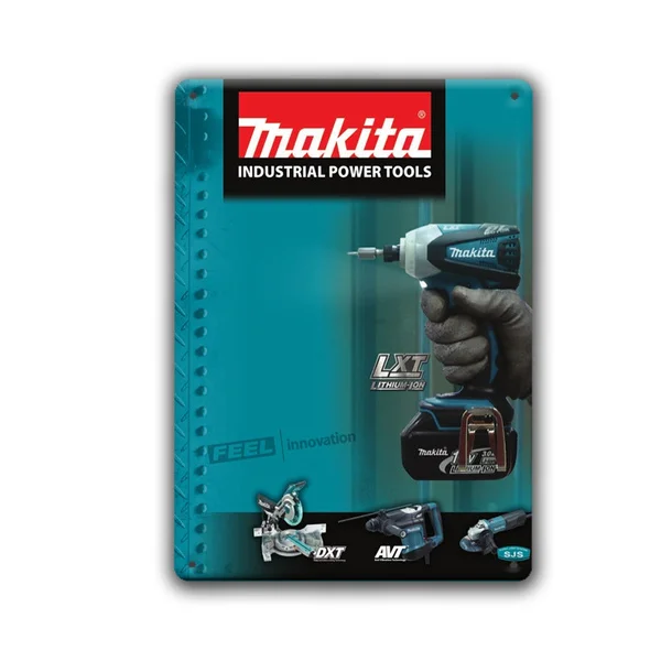 Инструменты Makita металлический налет оловянный знак | Дом и сад