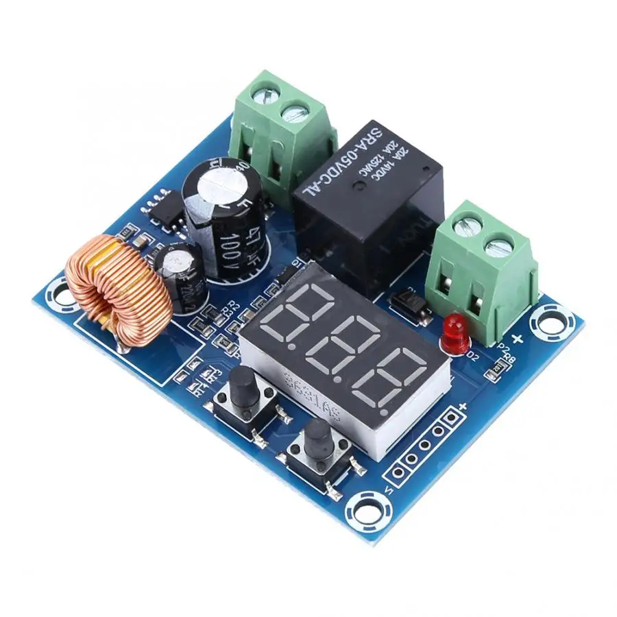 XH-M609 DC voltage protection module Lithium battery undervoltage low power loss disconnection output 6-60V | Электроника