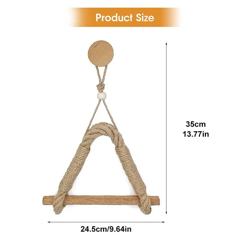 

Retro Natural Hemp Rope Tissue Toilet Paper Rolls Holder Tissue Storage Holder Bathroom Organizer Cotton Rope Tissue Holder