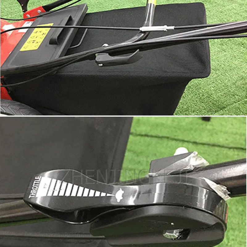 

20 Inches Four-stroke Gasoline Lawn Trimmer Self-propelled Hand Push Park Greening Mowing Weeding Lawn Mower Garden Equipment