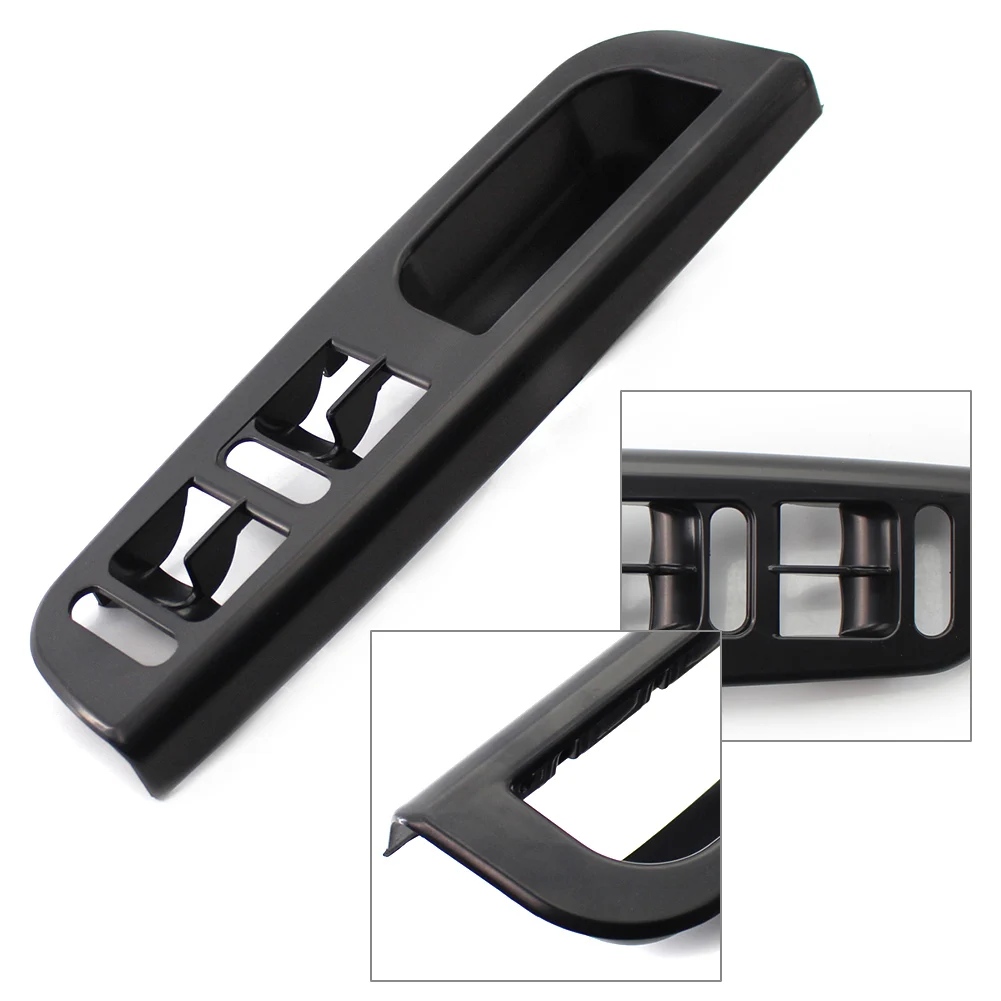 

Car Interior Door Window Switch Bezel Cover Black ABS 3B1867171E for VW Passat Jetta/Bora Golf MK4 1999-2005 RHD Only