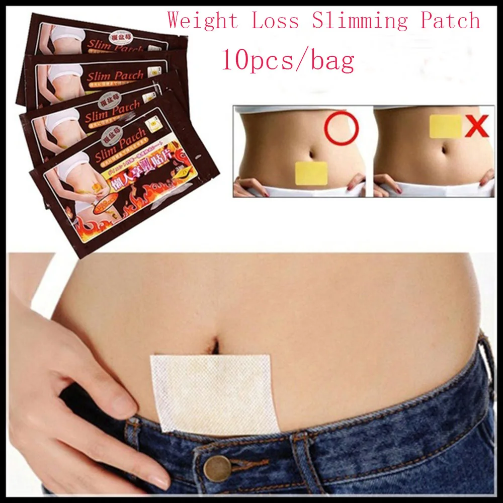 

10 шт. сна Похудение патч для похудения потеря веса жира пупка Придерживайтесь сжигание жира травы пупка Стикеры коррекции фигуры патчи