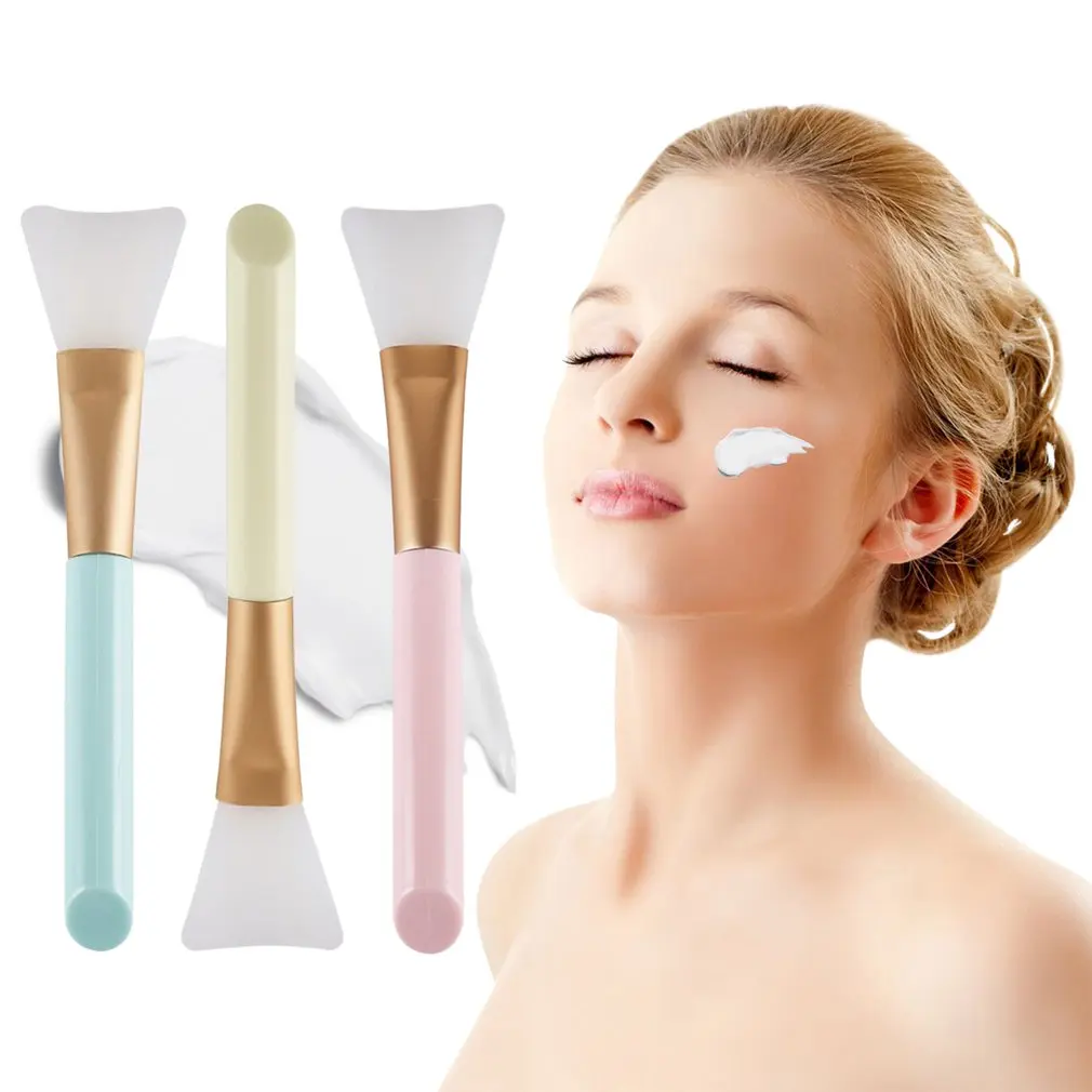 

Professional Smooth Silicone Facial Mask Brush DIY Mask Skin Face Care Mixing Mud Brush Cosmetic Beauty Makeup Tool Essential