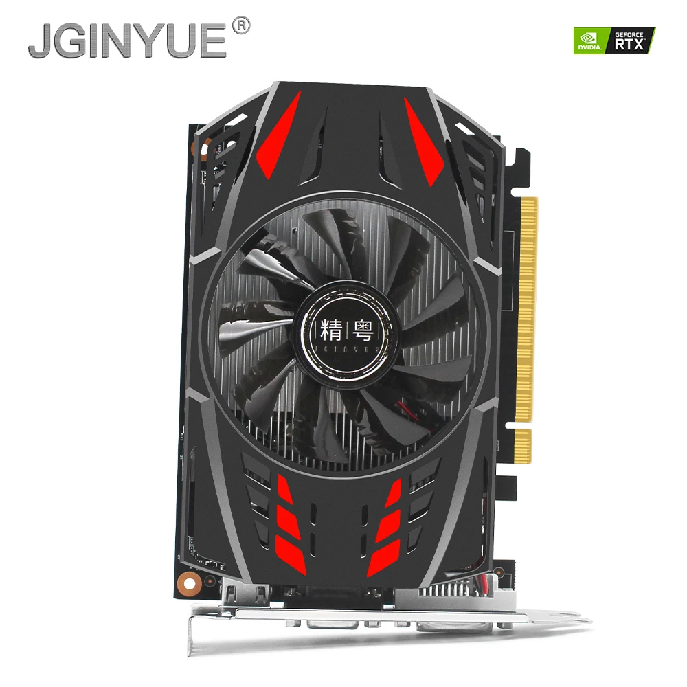 jginyue новая видеокарта gtx 750ti 4 гб 128 бит gd