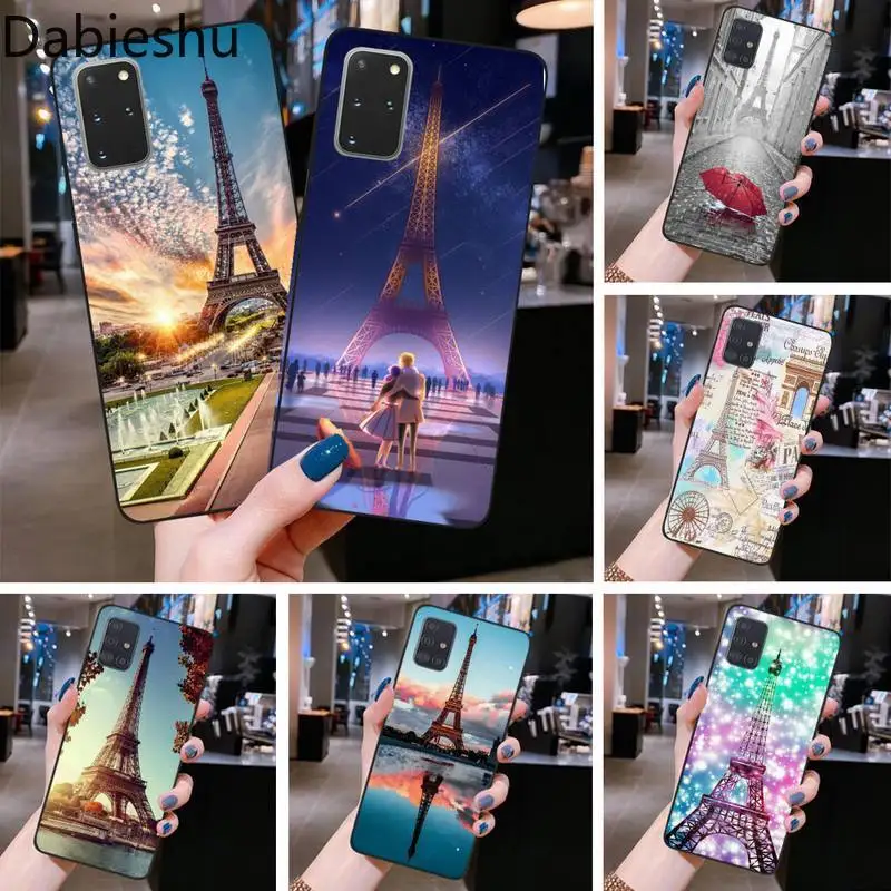 Чехол для Samsung S20 plus Ultra S6 S7 edge S8 S9 S10 5G lite 2020 с изображением Парижа Эйфелевой башни