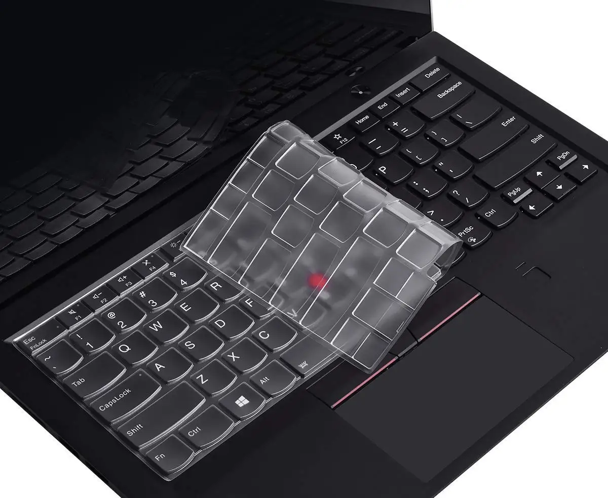 Для lenovo ThinkPad X1 углерода 5th/6th/7th // T490 E490 L490 T490S T495 T480 1" ноутбук ТПУ Клавиатура Защитная крышка