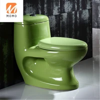 mona lisa color toilet straight flush large caliber toilet hotel engineering bathroom ware wholesale green biological toilet