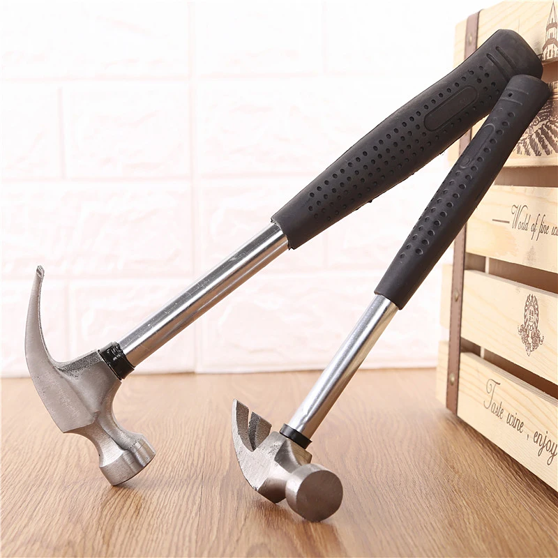 

Non-slip Professional Claw Hammer Woodworking Nail Hammer Portable Tools Electrical Plumbing Repair Instruments Percussion Tool