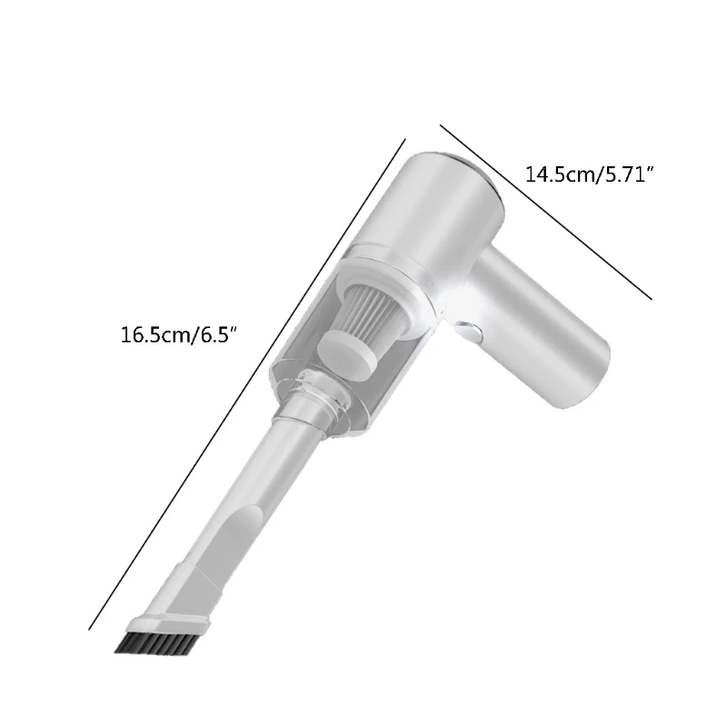 Беспроводной ручной мини-пылесос с клавиатурой светодиодный светодиодной
