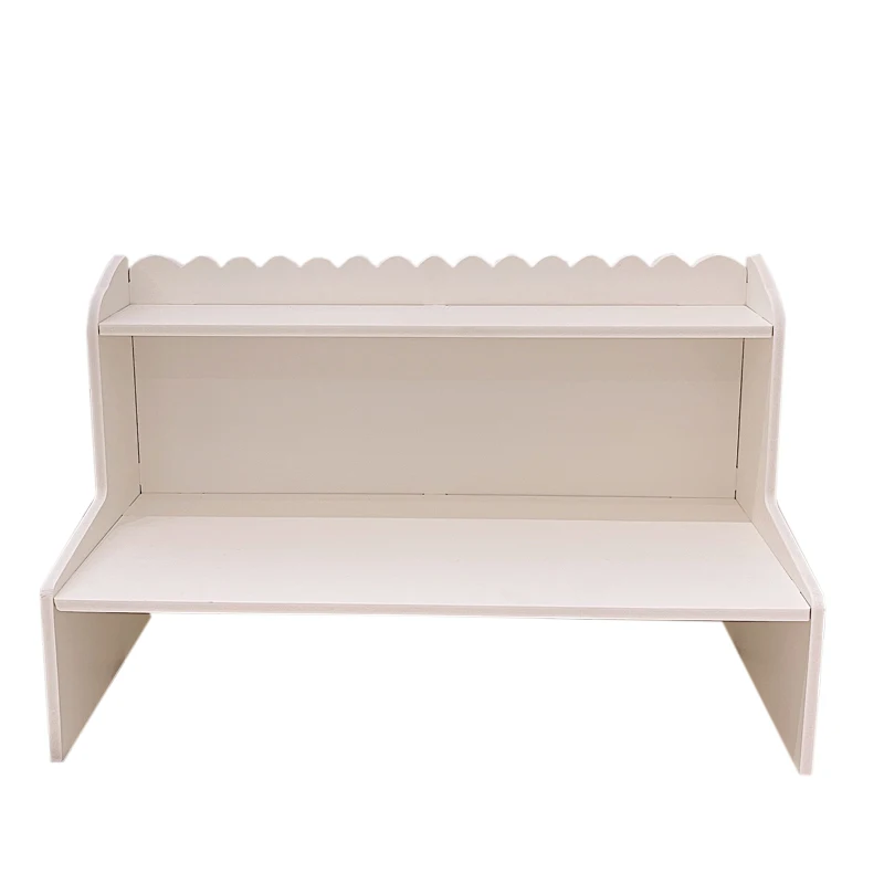 Настенный стеллаж для хранения полый двухслойный Органайзер Wi-Fi полка