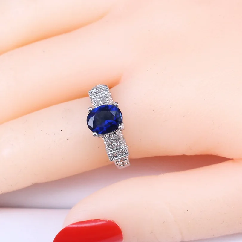 Свадебный серебряный костюм 925 комплекты украшений для женщин