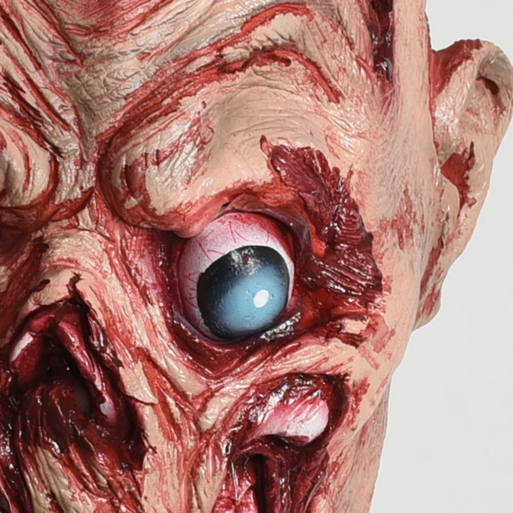 Новый латексный тусклый глаз бусы Набор Хэллоуин ужасная маска выпускного