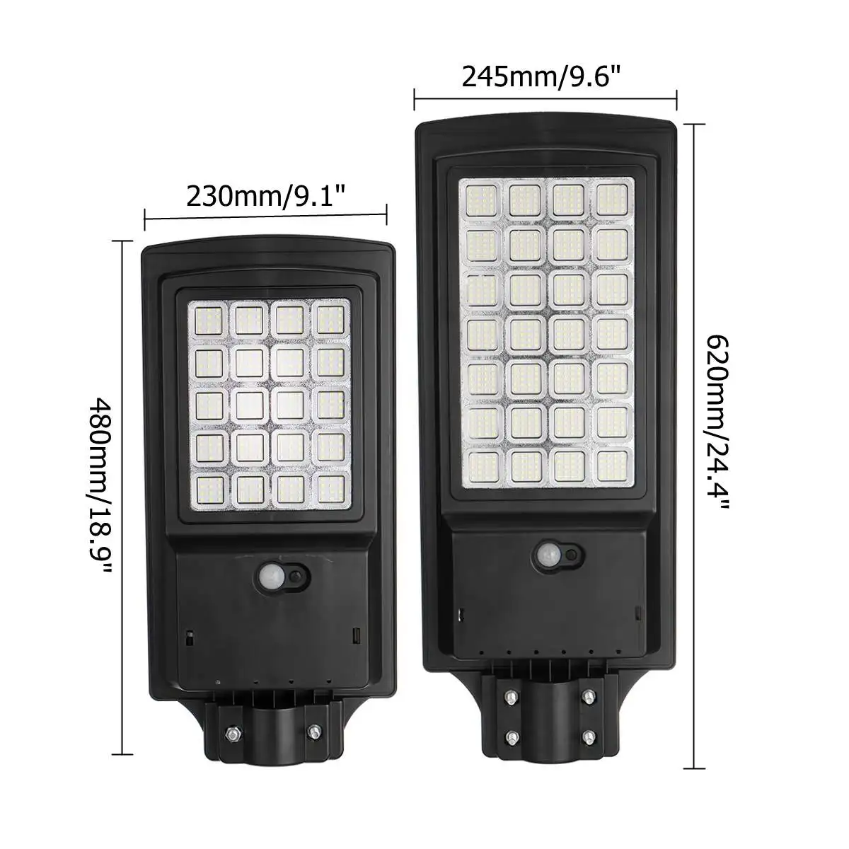 

IP66 80/150W 2835 LEDs Outdoor Lighting Wall Lamp Solar Street Light Solar Powered Radar Motion Light Control for Garden Yard