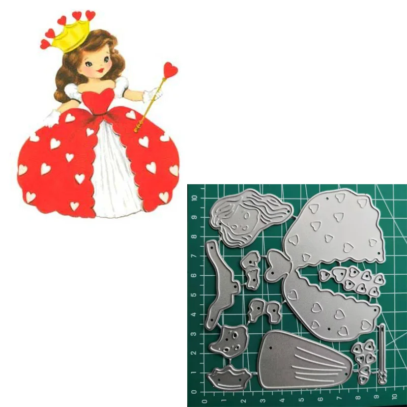 Металлические пресс формы в стиле ретро принцессы 2019 металлические для