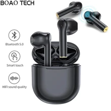 Wireless Headphones Stereo Sound bone bluetooth 5.0 Smart Touch Control Sports Earbuds With Microphone Headset For IPhone Xiaomi