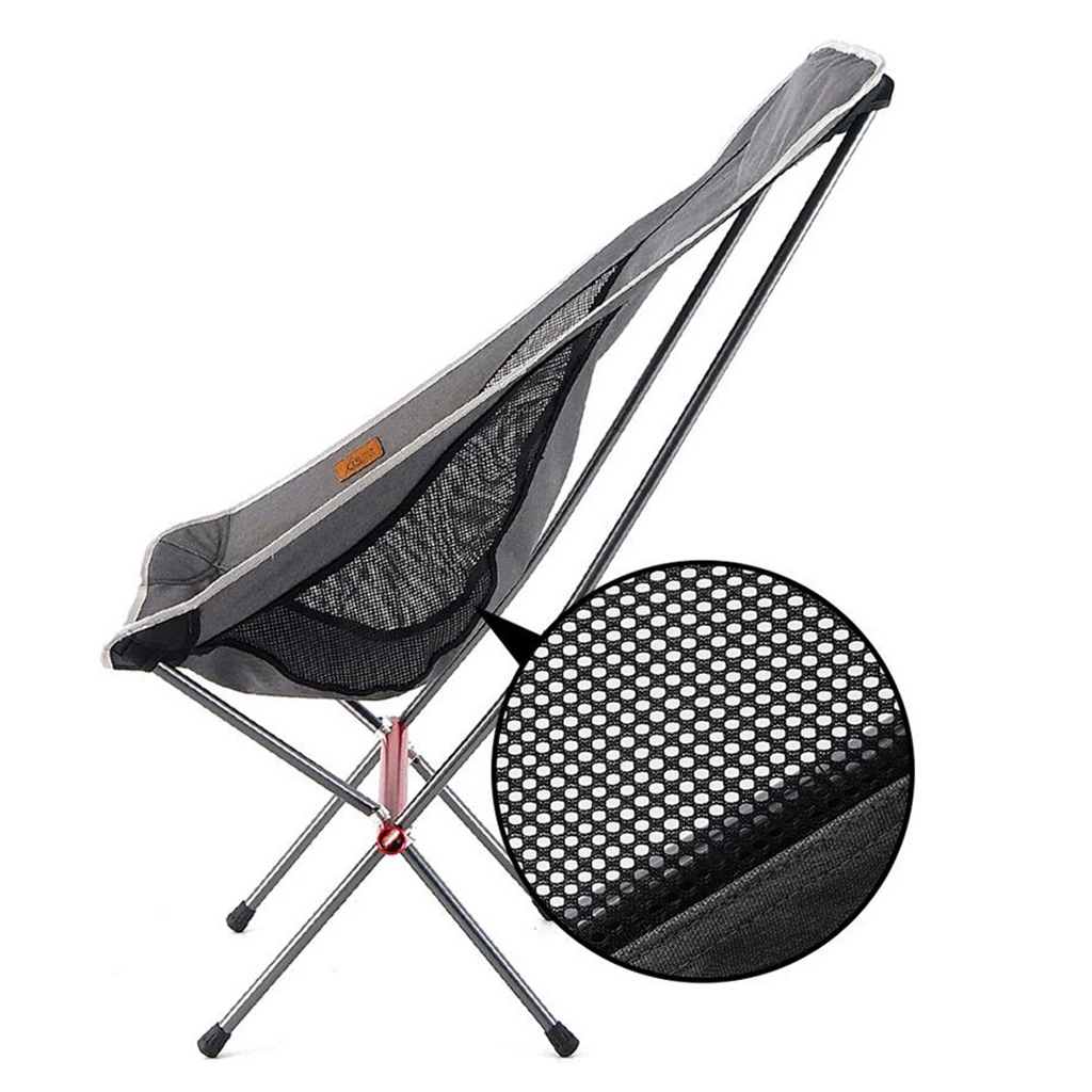 구매 휴대용 야외 캠핑 의자 옥스포드 천 휴대용 접이식 낚시 의자 좌석 낚시 해변 피크닉 바베큐 의자 가방