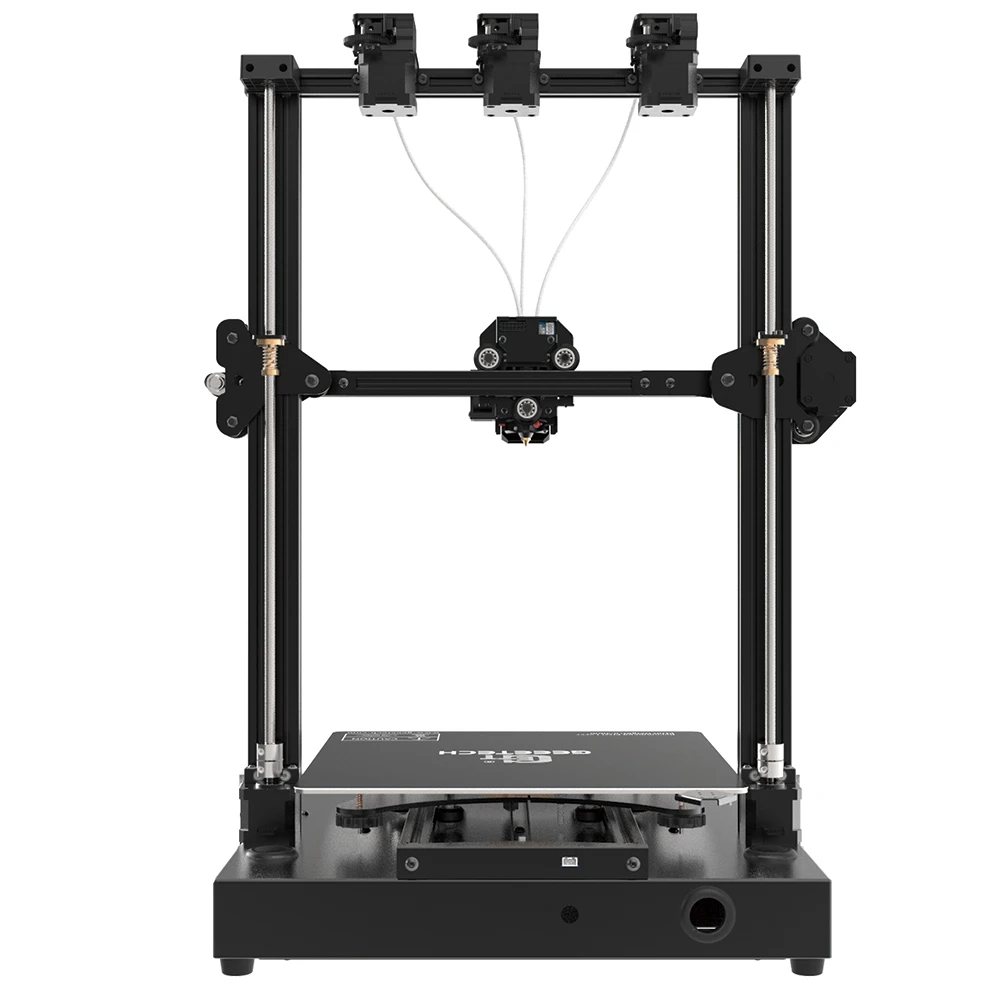 

Geeetech A30T 3-in-1-out auto leveling mix color 3d printer mix-color 320*320*420mm print area with Filament Fetector FDM