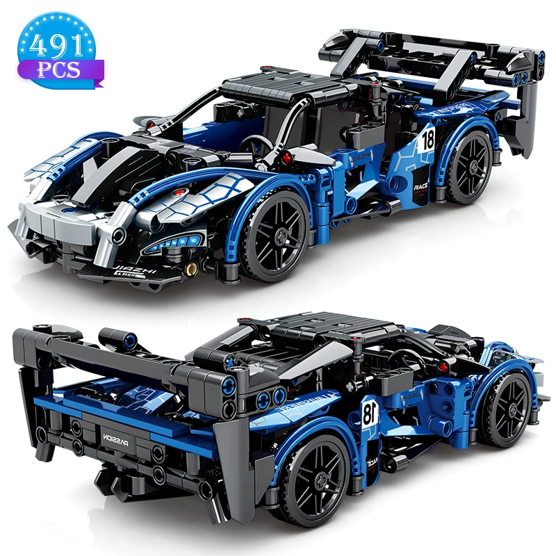 

Сборка строительных блоков технический эксперт Модель гоночного спортивного автомобиля «сделай сам» знаменитый автомобиль Обучающие бло...