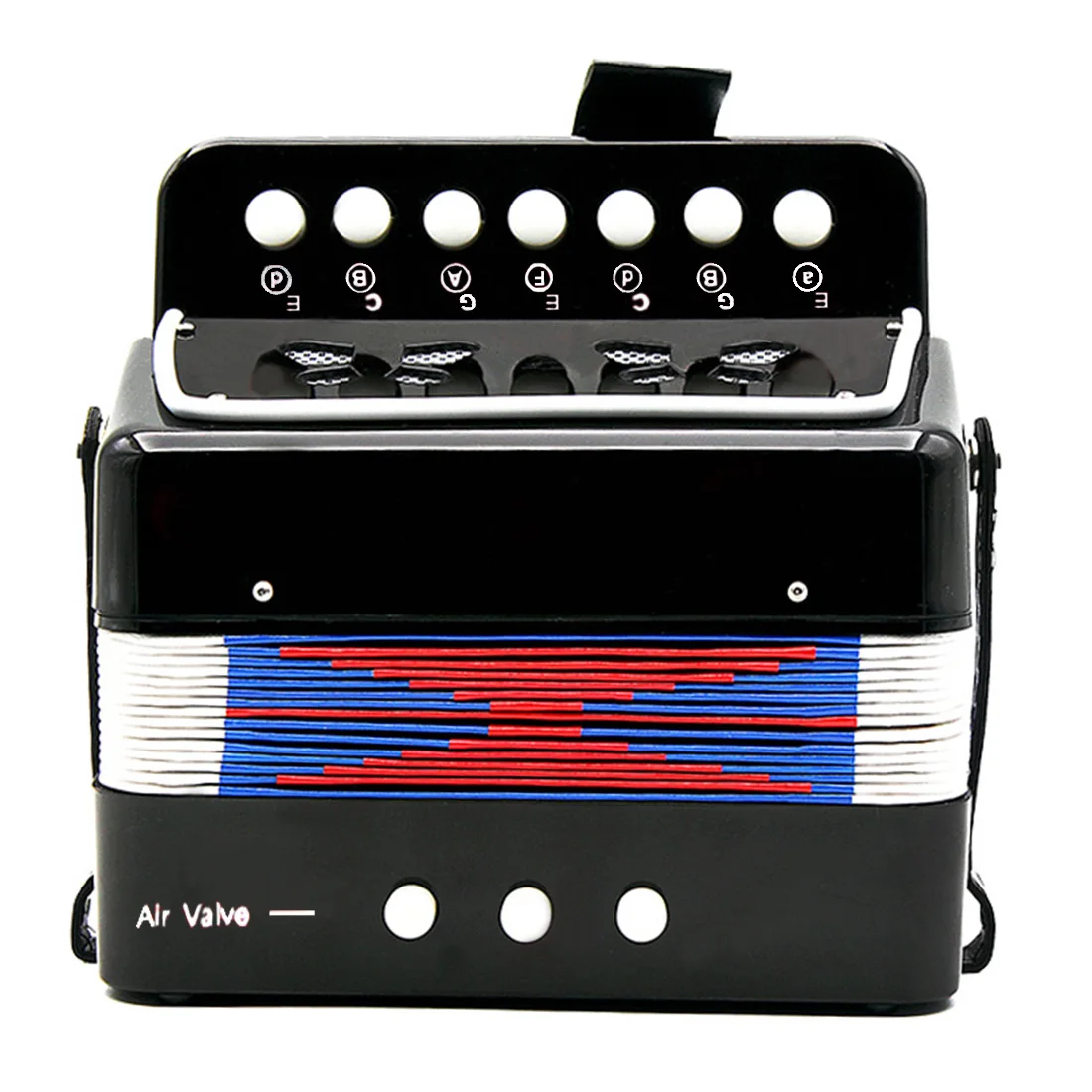 

17 Key 8 Bass Children Mini Accordion Portable ABS Durable Accordion Educational Musical Keyboard Instrument For Beginner