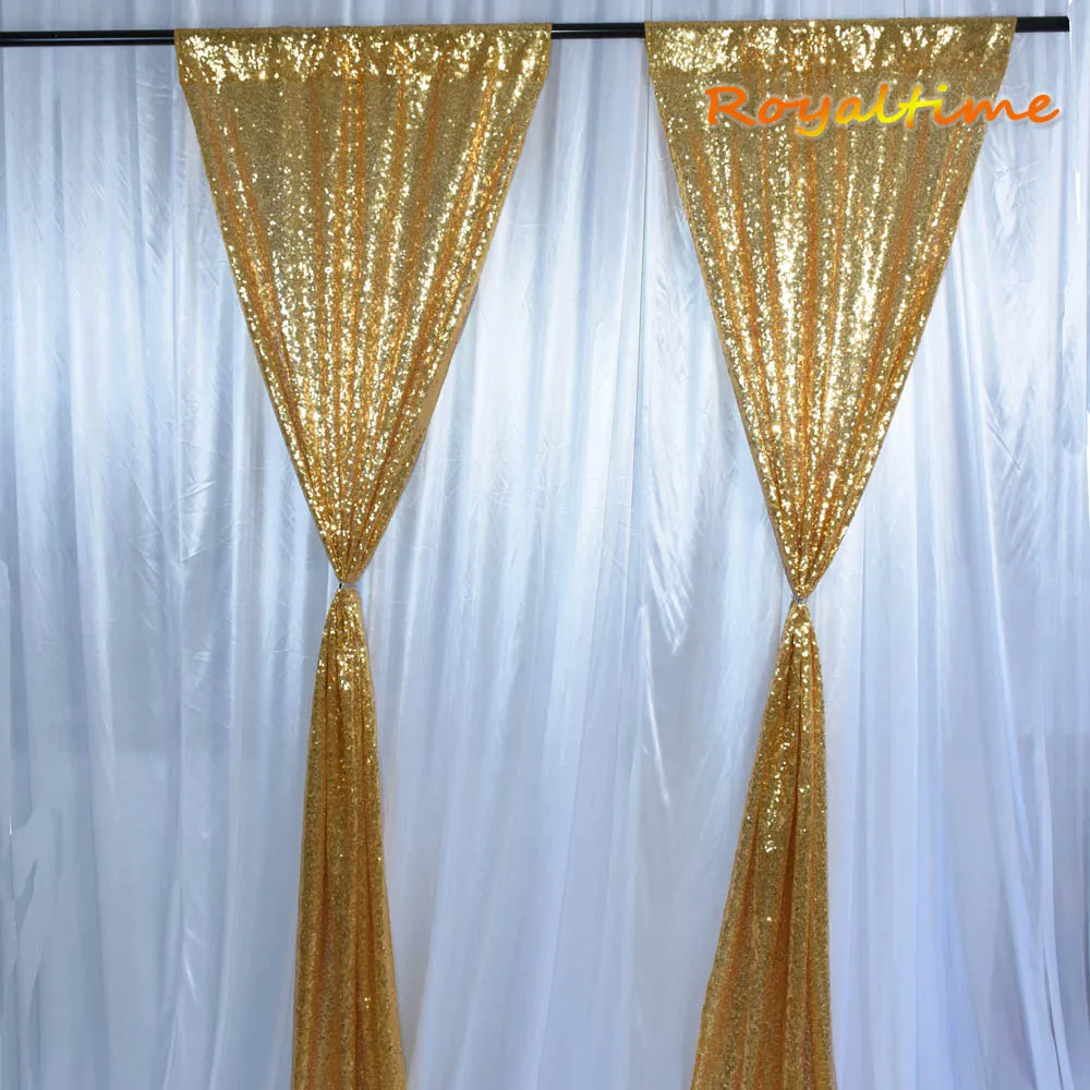 Royaltime 2x8. 5ft элегантные фиолетовые блестки фоны вечерние Свадебная фотокабина фон декор блесток шторы драпировка Светодиодная панель