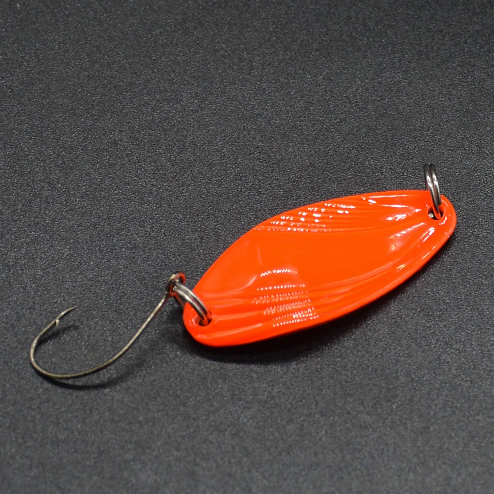 

Fishing Spoons Trout Lures 5Pc 4.2g 3.3cm Metal Casting Jig Lures with Single Hook Fishing Lures