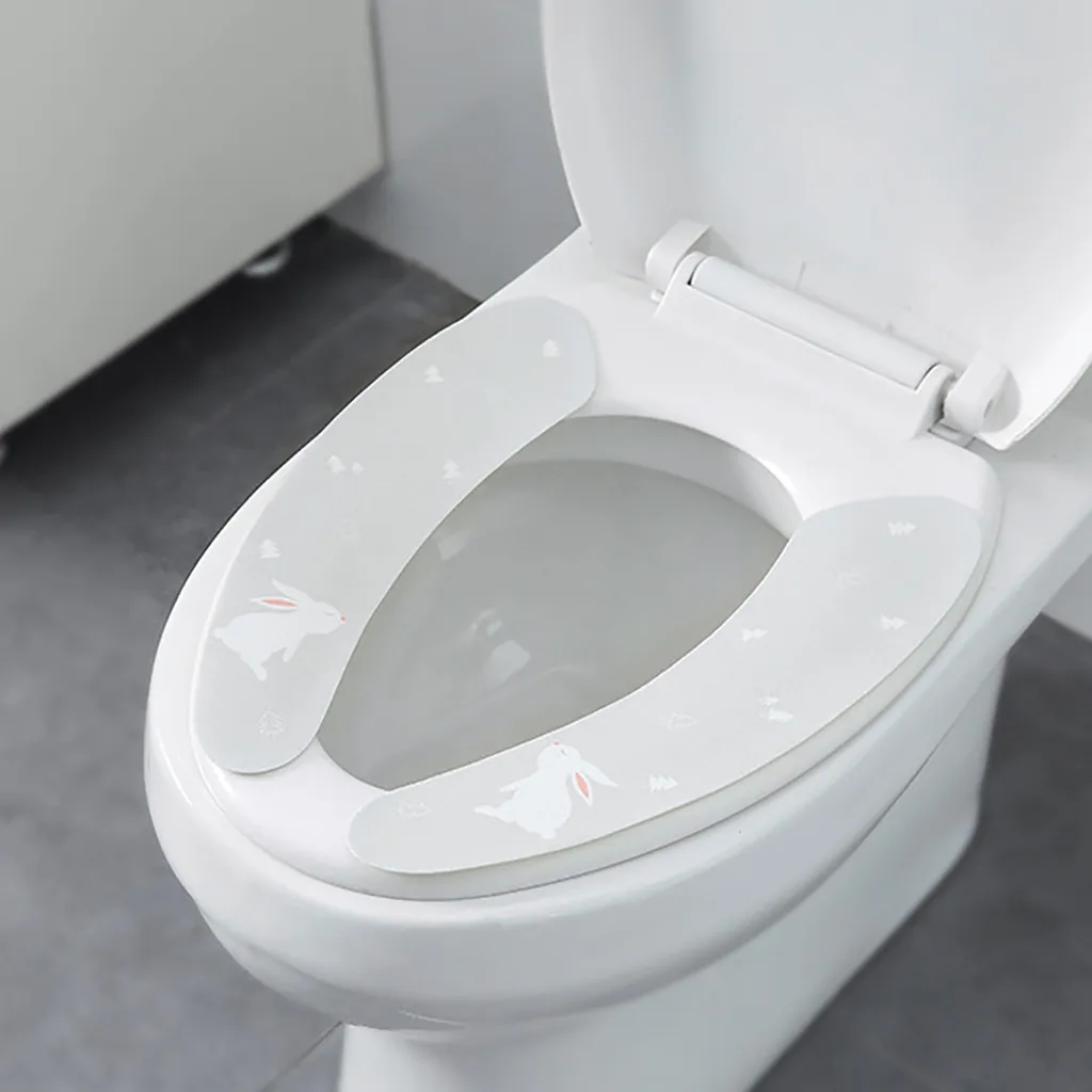 Мягкий чехол для сиденья унитаза мягкий моющийся подогреватель ванной комнаты