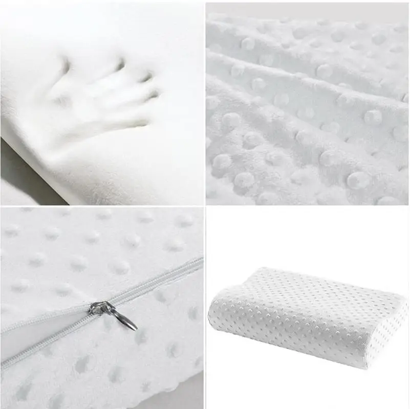 Уход за здравьем шейки памяти подушка из пены с эффектом 3 цвета Ортопедическая