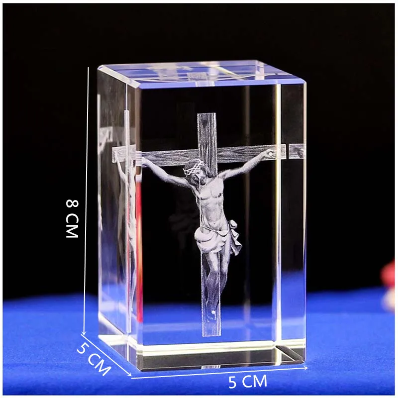 Искусственное украшение с искусственным кристаллом лазерная 3D внутренняя