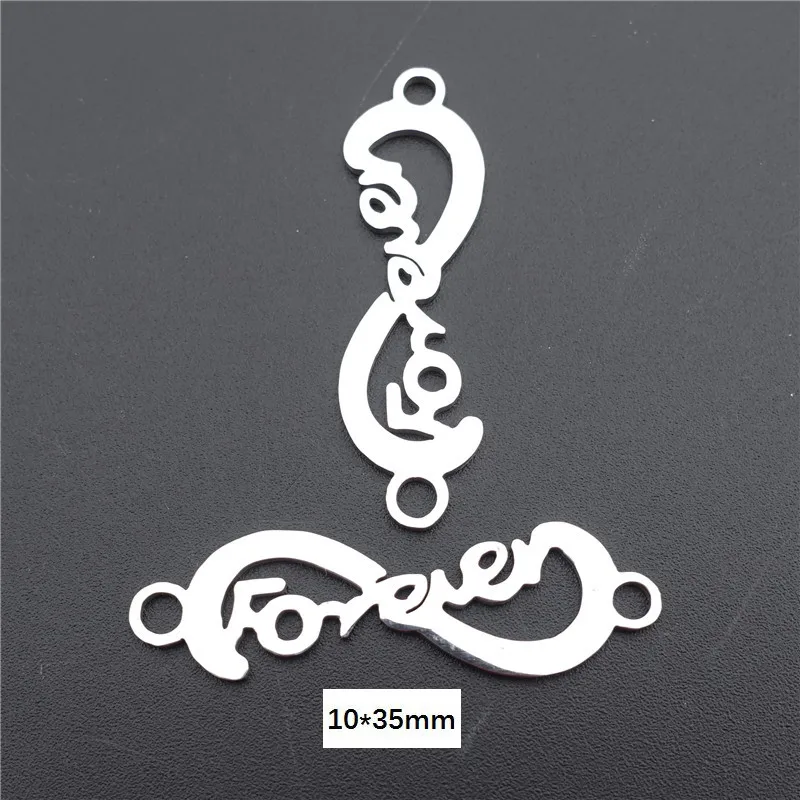50 шт. Нержавеющая сталь Разъем Шарм пальмовых листьев силуэта с принтом Якорь