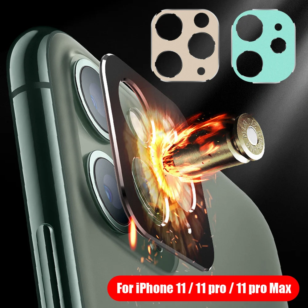 Защитная крышка объектива камеры металлическое кольцо для iPhone 11 Pro/11 защитная