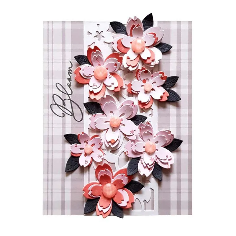 

Flower Metal Cutting Dies for DIY Scrapbooking Album Paper Cards Decorative Crafts Embossing Die Cuts