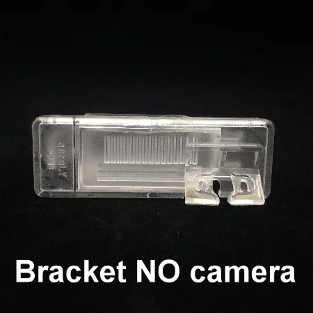 Bracket NO camera Для Nissan Dualis Qashqai J10 J11 X-Trail Patrol пинает автомобиль заднего вида резервная парковочная камера светодиодный ночного видения рыбий глаз - Название цвета: Bracket NO camera