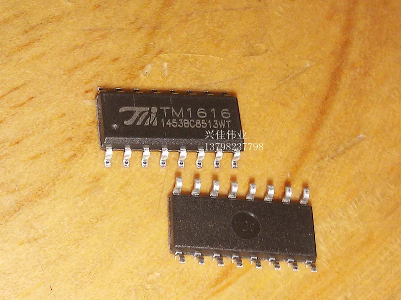

(5 шт.) TM1616 TM1652 SOP-16 LED