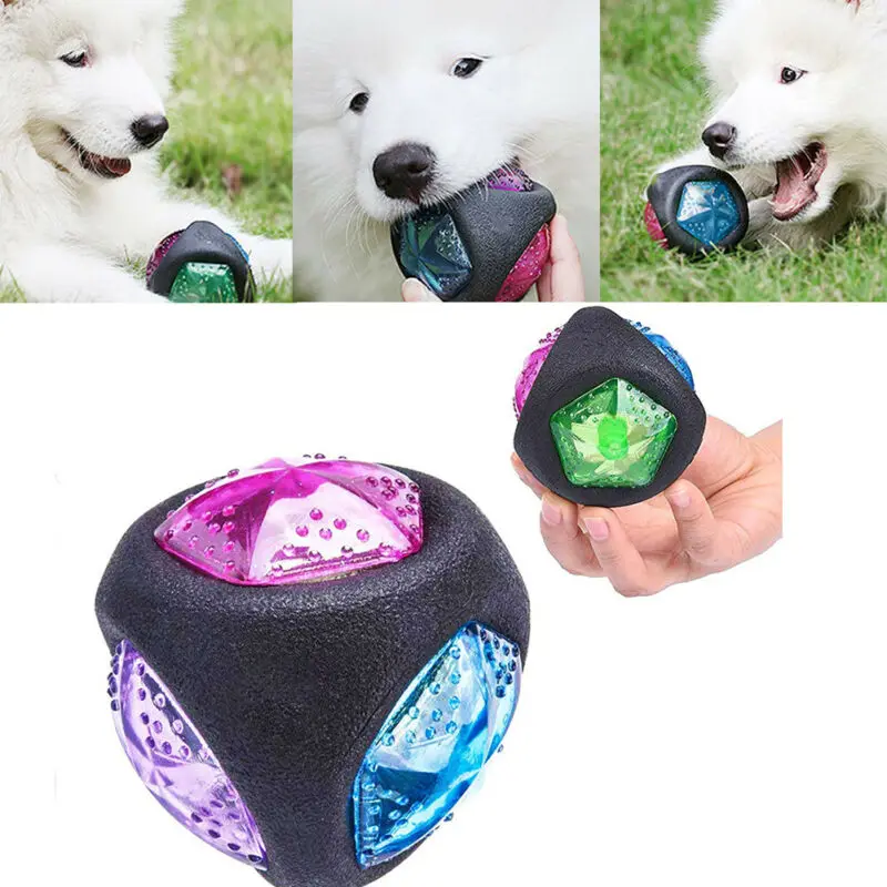 Новый питомец собака мигает щенок светодиодный светильник Up Play игрушки чеканка