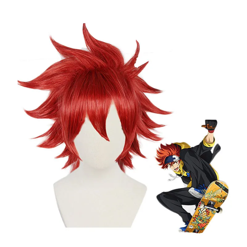 Anime Wig SK8 the Infinity  Langa Cosplay SK∞ エスケーエイト Anime characters MIYA and Cherry blossom Joe Shadow Cosplay Wig Show