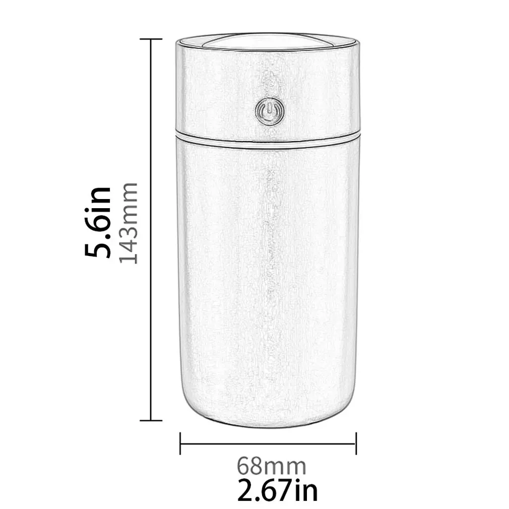 

Usb Powered Portable Convenient Fashion Desktop Air Atomizer Cooler Water Cooling Mini Home Humidifier