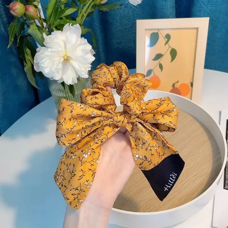 2021 корейские стильные женские аксессуары для волос милые элегантные эластичные