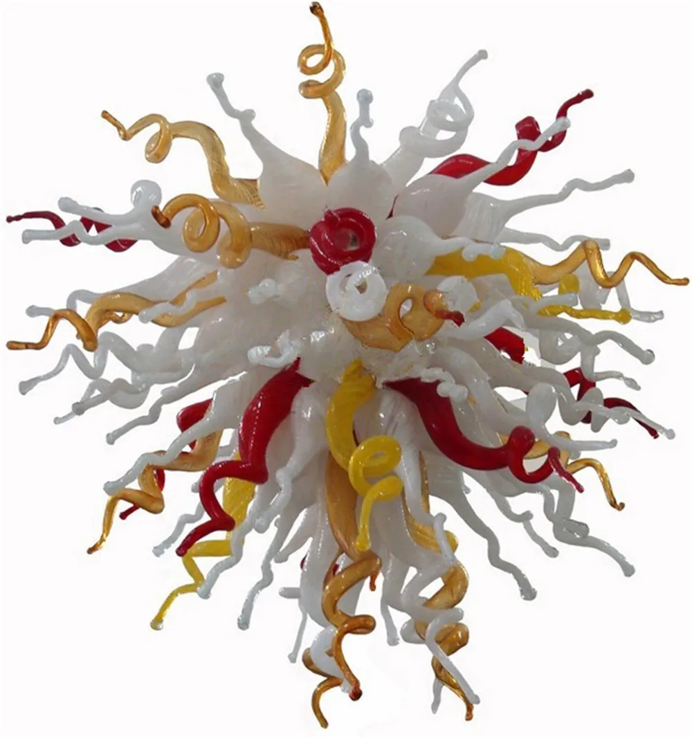 Товары для дома 100% рот боросиликат Chihuly дешевая люстра из дутого стекла Эдисона