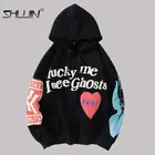 Толстовка мужская бархатная с капюшоном, в стиле хип-хоп