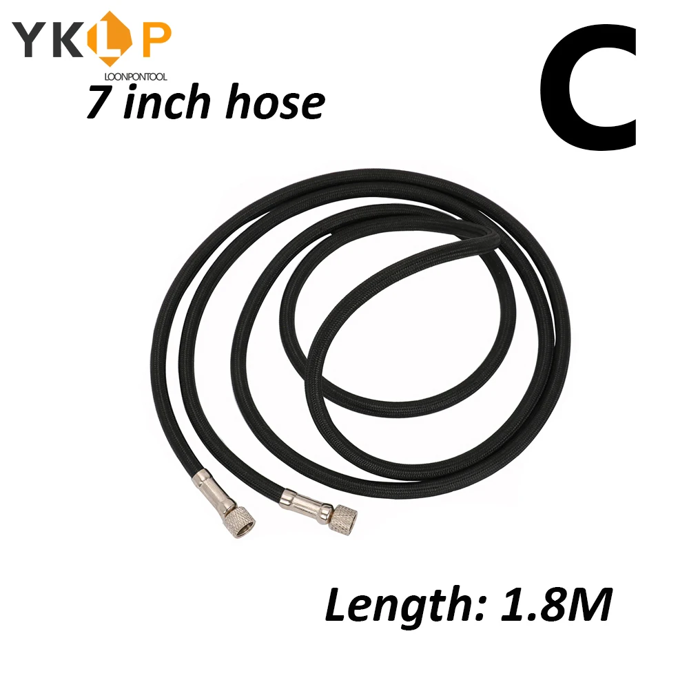 

Airbrush Gun Set 0.2 0.3 0.5mm Nozzle Airbrush Pen Kit Dual Action Gravity Feed Spray Gun for Painting Cake Decorating Nail Art