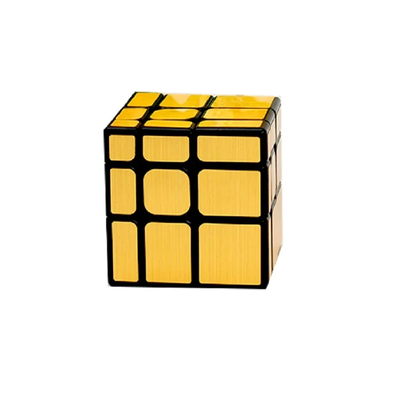 

Moyu MoFangJiaoShi 3x3 Mirror S Cube Magic Puzzle Brain Teaser Brushed Sticker Educational Toys Black Twisty Drop Ship