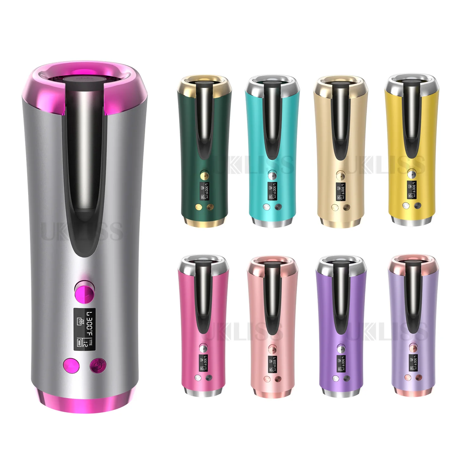 

Anti-Scald Curly Negative Ion Portable Universal Mini LCD Straight Hair Multi-Purpose Automatic Hair Curler