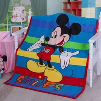 disney soft flannel mickey minnie mouse winnie bear blanket for girls boys baby birthday gift bedroom sofa throw 100x140cm