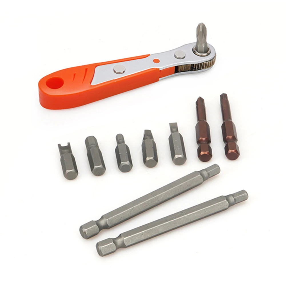 

Mini Rapid Ratchet Wrench Screwdriver Hexagon Bidirectional Control Two Way Quick Socket Spanner Repairing Tool