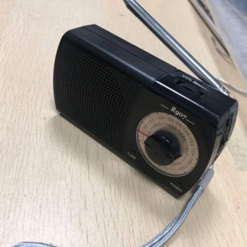 Портативный AM/FM радиоприемник карман с разъемом для наушников лучший прием