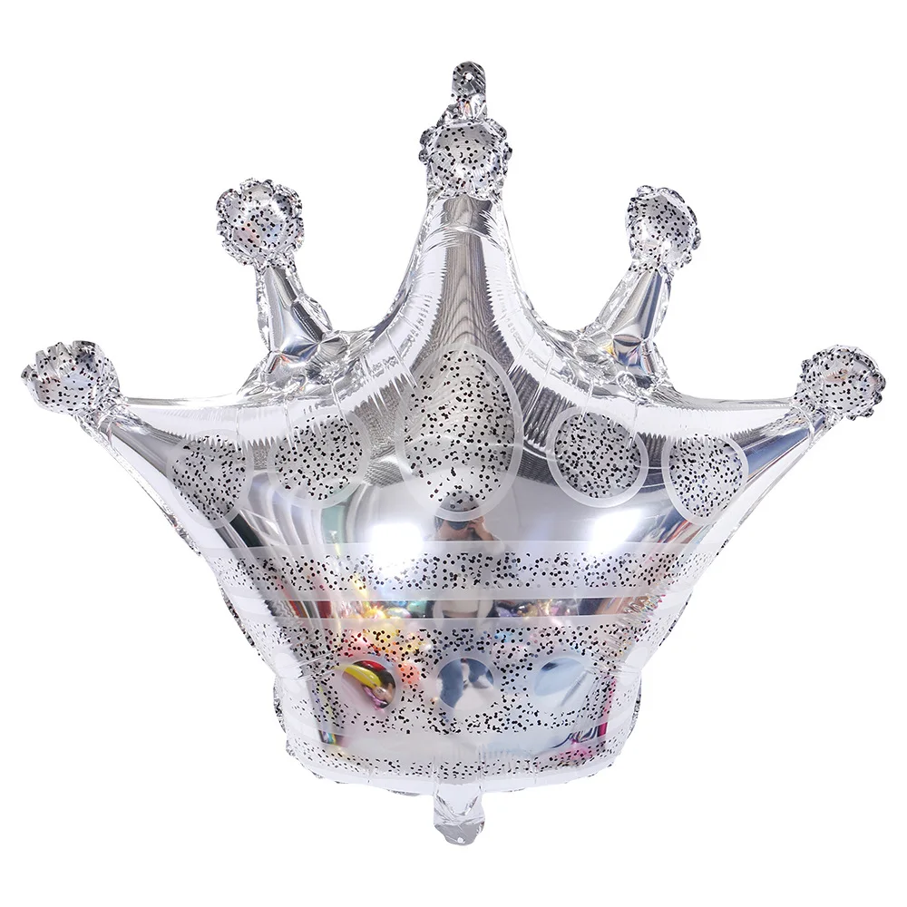 

1pc70*75cm large Princess Crown Balloon gold rose gold pink blue Baby Shower Wedding Birthday Party Supplies Kids Gifts Balloon